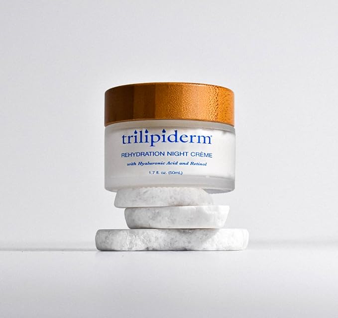 Trilipiderm Sightseer Bundle – Protective Day Cream Broad Spectrum SPF 30 and Rehydration Night Crème Set – Travel Size