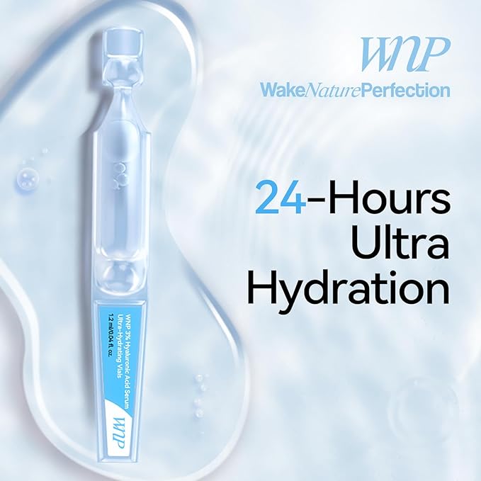 Hydrating Skincare Set – Amino Acid Face Wash + Hyaluronic Acid Ampoules + Oil Suspension Serum for Deep Repair, Glow & Sensitive Skin Care