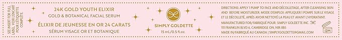 24K Gold Botanical Peptide Face Serum, Anti-Aging, Fine Line Wrinkle Reduction, Youthful Skin, Smooth Texture, Rejuvenating Serum, Hydration, Tightening, Luxury, Skincare, Essence