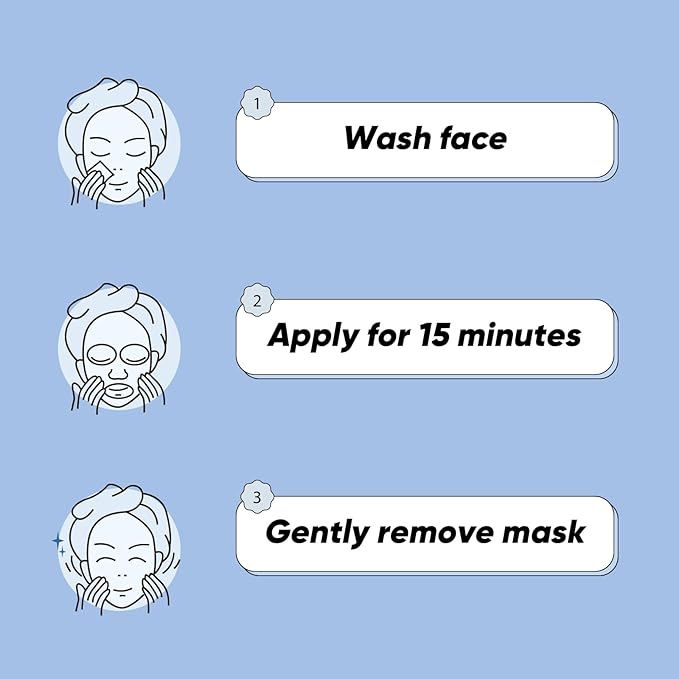 12 Pack Sheet Face Masks Skincare for All Skin Types, Gentle & Nourishing Skincare Face Masks, Suitable for Sensitive Skin, Bulk Facial Mask Set for Women & Face Spa