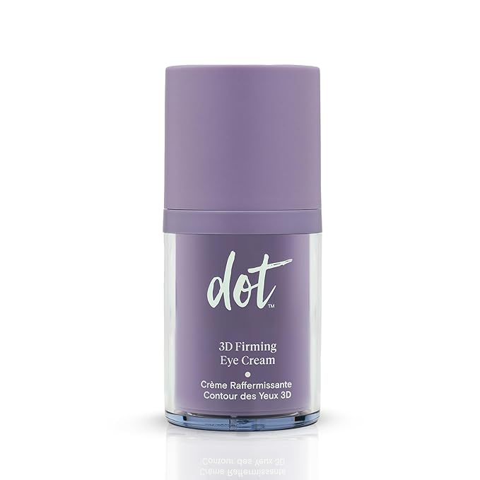 dot 3D Firming Eye Cream - Multi Action Eye Cream - Suitable for All Skin Types – Best Product For Mature Skin & Under Eye Area - Daily Regenerating Wrinkle Cream - Menopause Skincare - 1 Oz