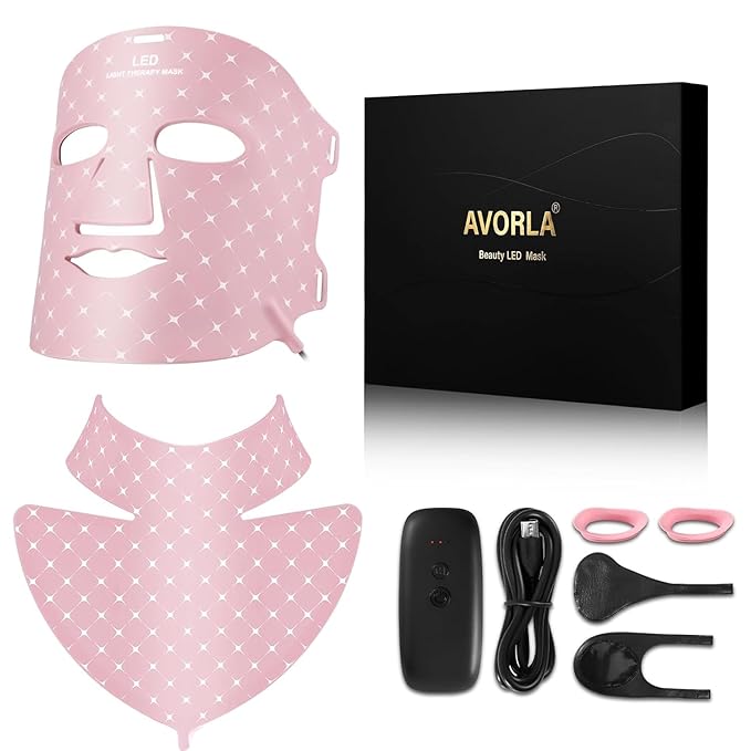 Beauty LED Light Mask -infrared light therapy red light therapy led facial light Photons Facial Skin Care Wrinkle reduce anti-acne facial light acne treatment beauty device-KFB265