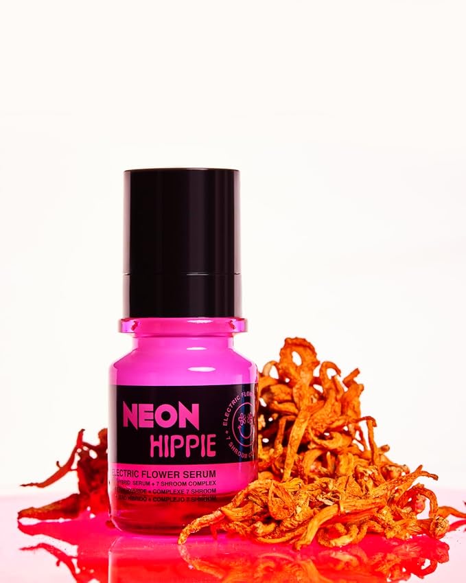 Electric Flower Serum gel to water formula hydrating and great primer with 7 mushroom complex