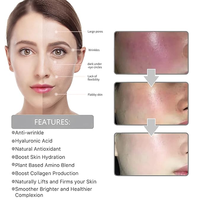 3PCS eternity vitamin c serum,Dark Spot Corrector Daily Face Serum,Vitamin C Serum for Face with Hyaluronic Acid