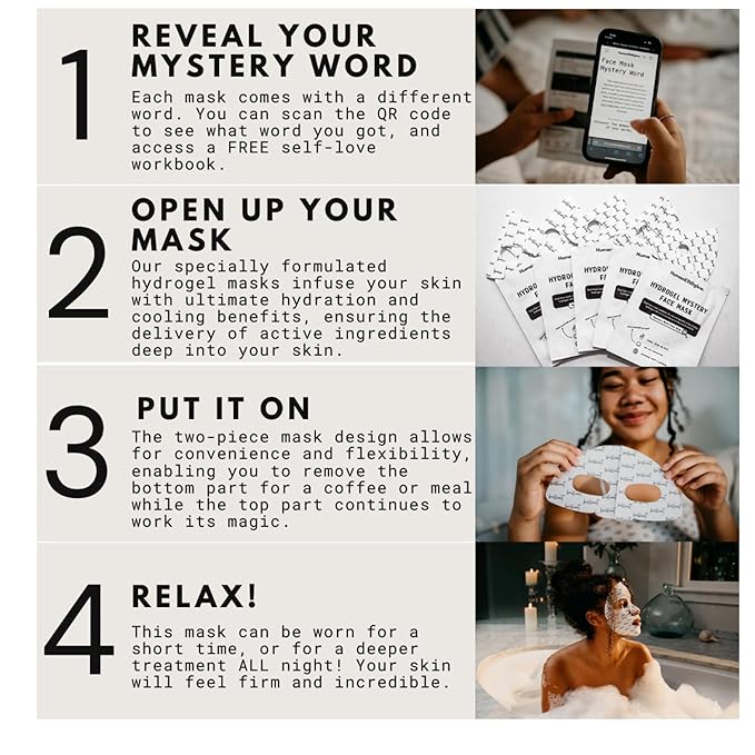 Real Deep Mask β Hydrogel Face Mask, Hydrating Sheet Mask, Korean Skincare Mask, Anti-Wrinkle & Skin Tightening, Natural Hydration Boost, Single Pack