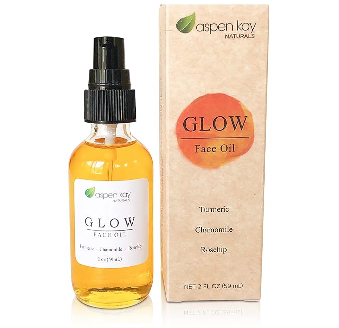 The Perfect Pair – Natural Face and Body Moisturizer for Sensitive Skin. (4 oz) & Turmeric and Rosehip Face Oil Glow (2 oz)