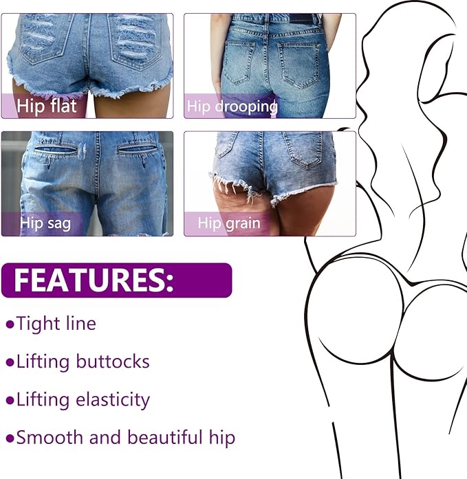 Safudan Hip Plump Up Oil,Firming Body Oil, Natural Herbal Hip Lift Buttock Massage Oil, Butt Firming Enhancement Essential Oil for Women, Firming & Lifting Fast (3 PCS)