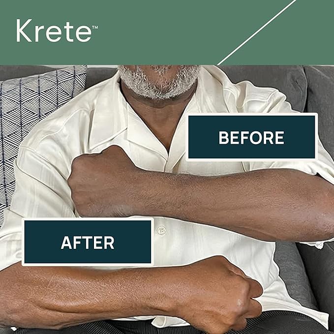 KRETE Hydrating Face & Body Serum for Men Head-to-Toe Bundle - Moisturize, Smooth, Hydrate, & Protect Your Skin In 30-Seconds, Oil-Free, All Skin Types with Apple Stem Cell Extract & Hyaluronic Acid