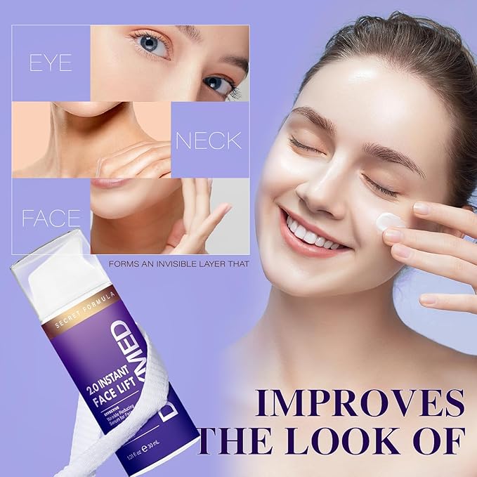 Under Eye Bags and Wrinkles - 2.0 Instant Face Lift Cream,Remove Dark Circles, Bags Under Eyes, Fine Lines, Wrinkles and Neck Lines,Firming Delicate Skin 1.01oz