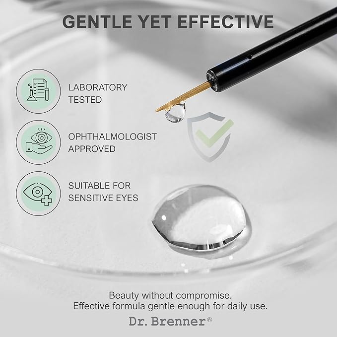Dr, Brenner peptide eyelash enhancing serum for thicker, longer and fuller lashes