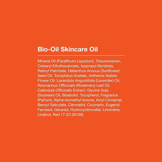 Bio-Oil Skincare Body Oil Serum for Scars and Stretch Marks, Face and Body Moisturizer with Vitamin E & A for Sensitive Dry Skin, Dermatologist Recommended, Travel Size, .85 oz, Pack of 3