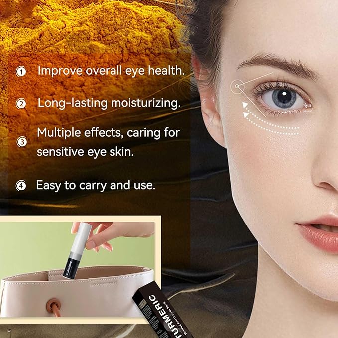 Retinol Eye Cream Stick for Under Eye Bags,Eye Balm Moisturizes Hydrating for Dark Circle,Wrinkles, Undereye care for Women Girl