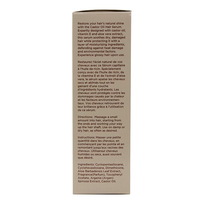 Keratin Hair Serum - Hersyler Castor Oil Serum Set