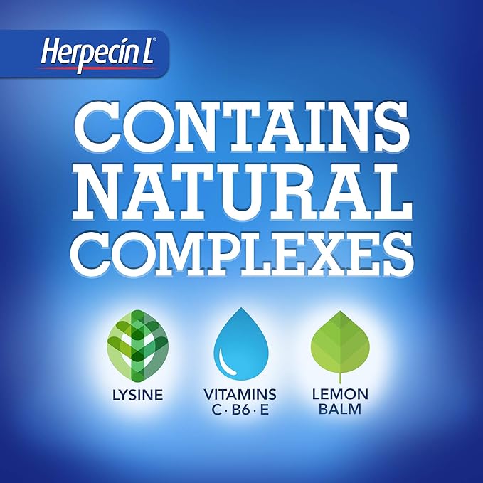 Herpecin L Lip Balm Stick 30 SPF 0.1 Ounce Tube Cold Sore Sun & Fever Blisters and Chapped Lips Relief Lip Balm with SPF30 and Lysine (Pack of 2)
