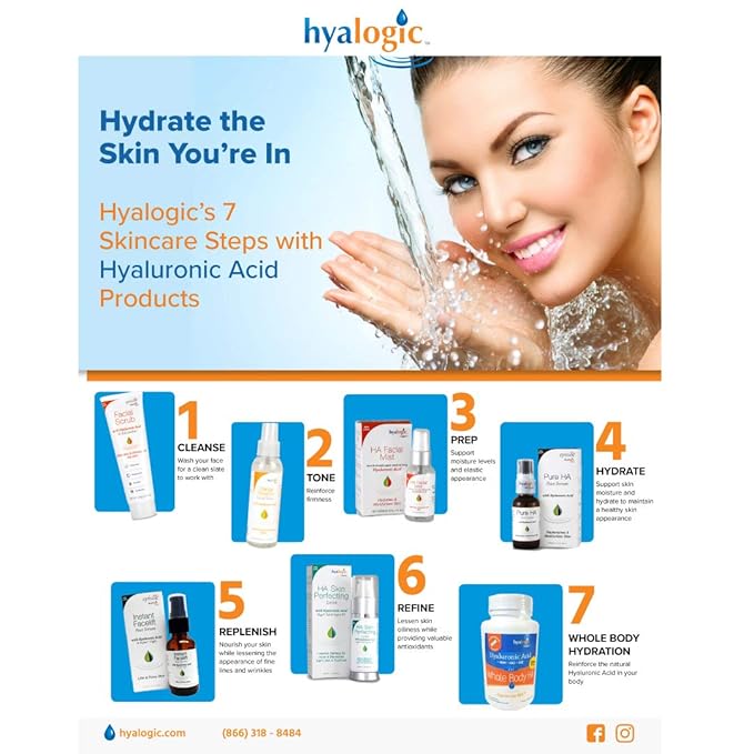 Age Spot Face Serum - Dark Spot Corrector Enriched w/Hyaluronic Acid & Gigawhite - Episilk Brightening Serum to Lighten & Tone Age Spots & Wrinkles & Fine Lines 1 Fl. oz. - Hyalogic Brand