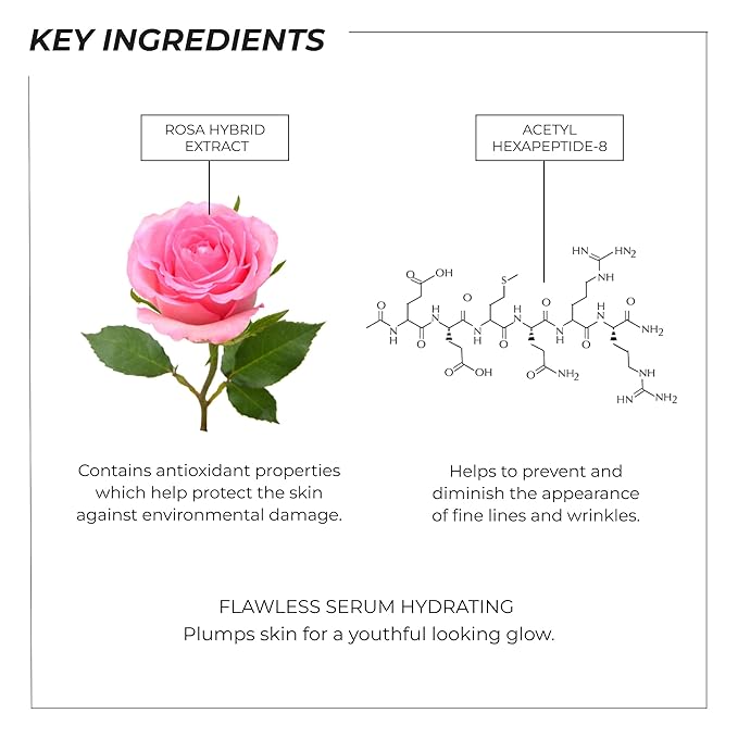 Flawless Serum Hydrating 2.8 oz. | Use alone or with YAMAN's Photo Plus Series