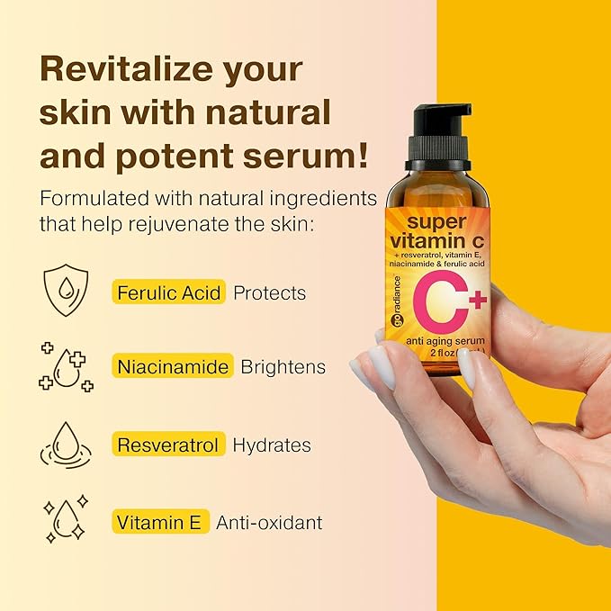 Super Vitamin Serum C 2OZ + Glycolic Acid Serum 2OZ