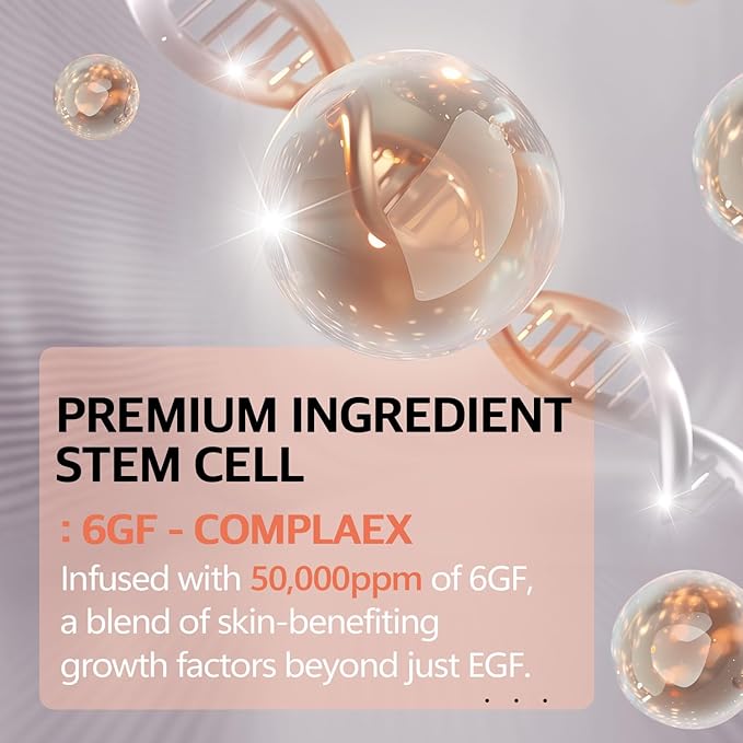 Cell Renew Liposome Ampoule 1.01 fl oz – Anti-Aging EGF Stem Cell Serum for Face, Korean Skin Care for Skin Repair, Deep Hydration & Firming