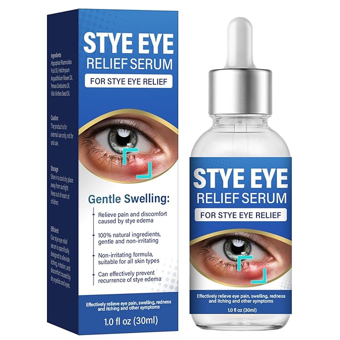 St_ye Eye Treatment, Natural Eye Serum for Chalazion and Blepharitis Treatment, Leading to Soothed and Restored E-ye Areas, 1 Fl.oz
