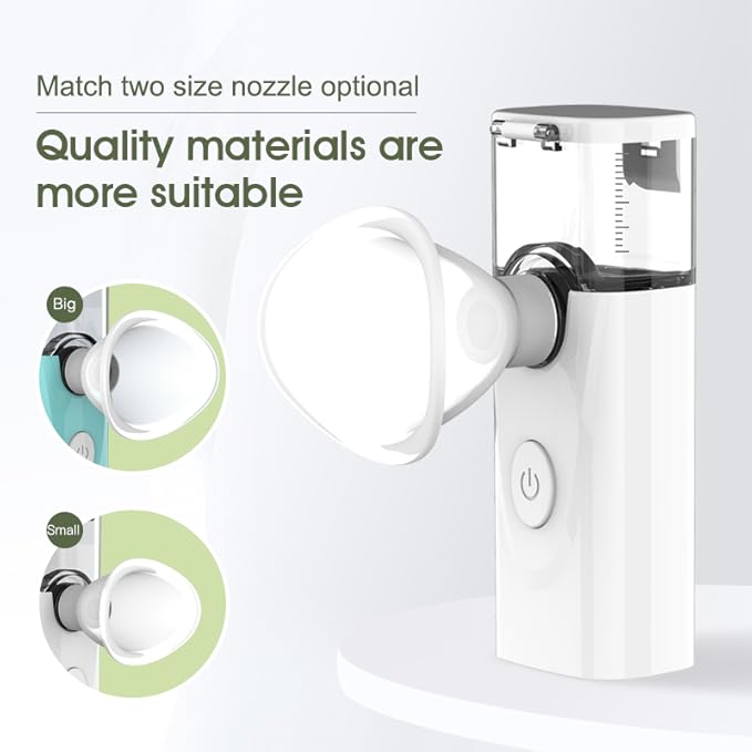 Nano Eye Mist Steam Sprayer Portable Compress for Relief Dry Eyes Eye Fatigue Products Eyelid Eye Care SPA Nebulizer Device Mini Face Eye Moisturizing Cleaning Soothing Steamer