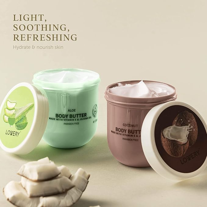 Mothers Day Gifts, Whipped Body Butter Scented Body Lotion Set - 36oz Beauty Spa Gift Set for Women & Men, Aromatherapy Shea Butter Lotion Moisturizing Cream, Mom Birthday Gift Box, Self Care Package
