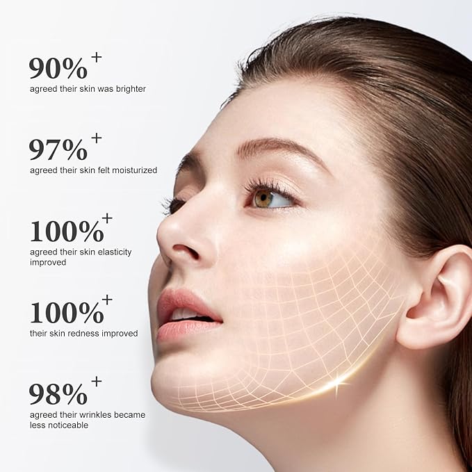 ISTON 4-Pack Collagen Face Mask,4 Pack Hydrating Face Masks for Glass Skin-Overnight Face Masks Skincare | Anti-Wrinkle,Firming,Pore Minimizing,Elasticity | TikTok Trend Items Skin Care
