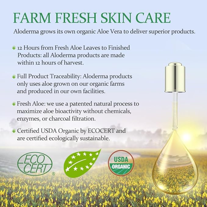 Aloderma Brightening Cream Set, 2 pieces - Brightening Cream, Brightening Eye Cream