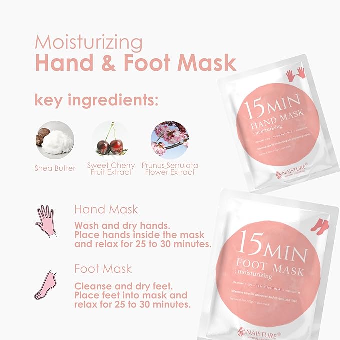 Pamper Me Kit & Be Bare Peachy Jelly Ball Cleanser, Korean Face Wash and Masks Self Skin Care Gifts for Moisturizing, Protectant, Exfoliation and Hydrating -Fresh Aqua (7 pc and 1.41oz)