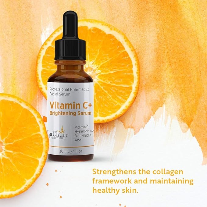 Skincare Duo: 2 Units of 8% Complex Retinol Face Serum 15 ml + 1 Unit of Vitamin C+ Serum, Anti-Aging, Brightening, Firming, Smoothing 30 ml