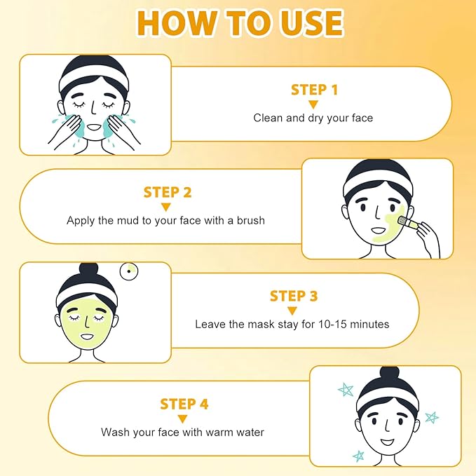 Zombie Facial Mask - Zombie Mask Skin Care, Zombie Wash Off Face Mask, Hydrating Skincare Face Mask For Smooth Skin Repair, Pore Tightening & Lifting Deep Cleansing Clay Mud Mask