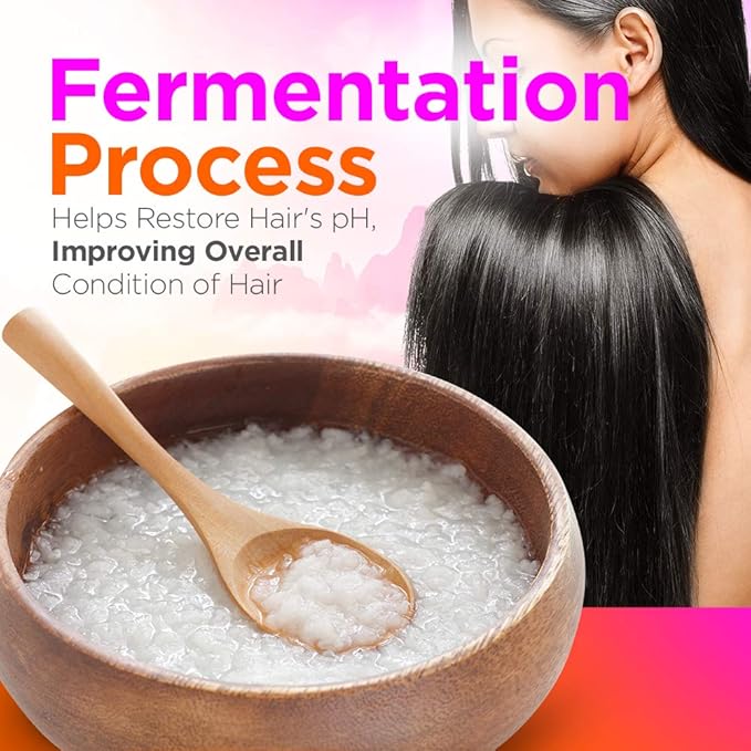 Uhuru Naturals Rice Water Spray - Nature's Protein Treatment (8 oz) - pH Balanced - We have perfected our Fermented Rice Water to a Science for an exact period of time 4 Maximum Benefits
