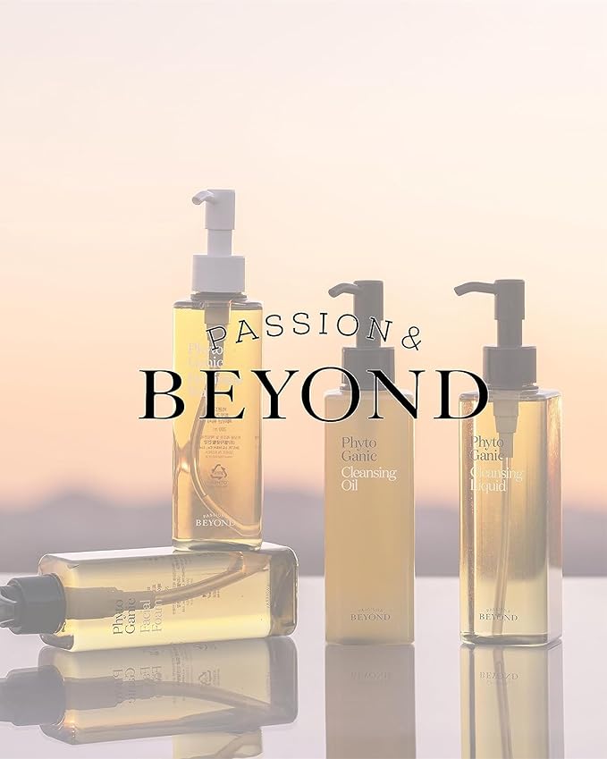 BEYOND Angel Aqua Moisture Skincare Set (11.2fl oz , 3-Piece Set) & Phytoganic (Cleansing Liquid, 6.8fl oz) - Vegan Formula Korean Skin Care.