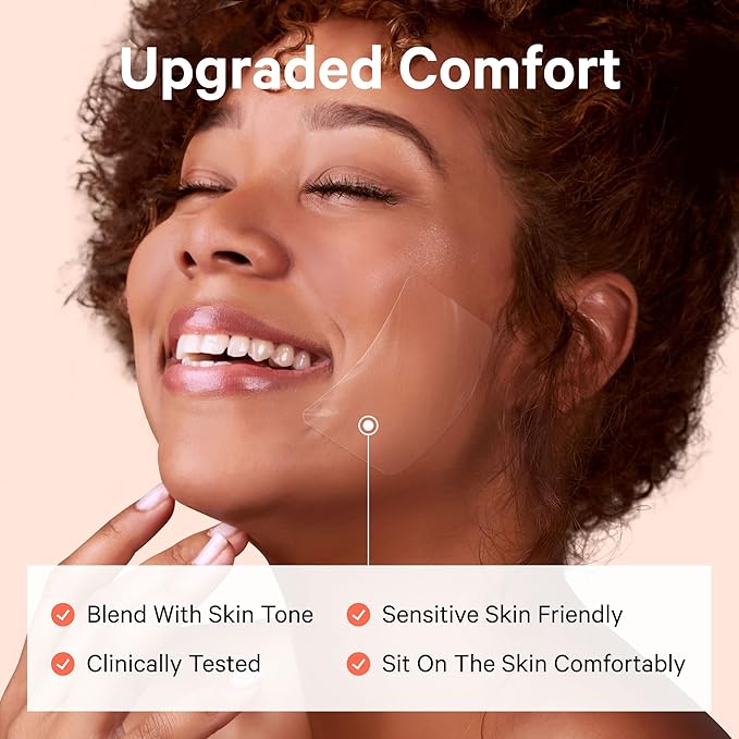 Sosky Large Pimple Patches XL Hydrocolloid Acne Patches for Face & Body Cystic Pimple & Zit Patch for Nose Chin Back, Bacne & Breakouts Vegan Cruelty-Free(8 Count)