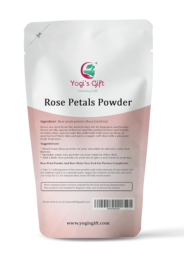 YOGIโS GIFT โ Celebrating health Multi Pack | Pack of 5 Clays + Rose Petal Powder for bundleโฆโฆ