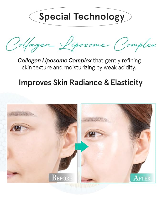 Glutathione Collagen Lotion - Intense Hydration and Firming for Dry Skin, Radiance Boost, Fast-Absorbing, Non-Greasy with Panthenol & Lactobacillus Extract, 5.3 fl.oz.