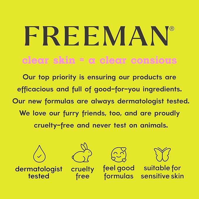 Freeman Exotic Blends Dutch Cacao Cream Face Mask, Antioxidant Rich, Rejuvenating Facial Mask Restores Skin, Chocolate Aroma, Clean Skincare, For All Skin Types, 6 fl. oz./175 ml. Tube (Pack of 3)