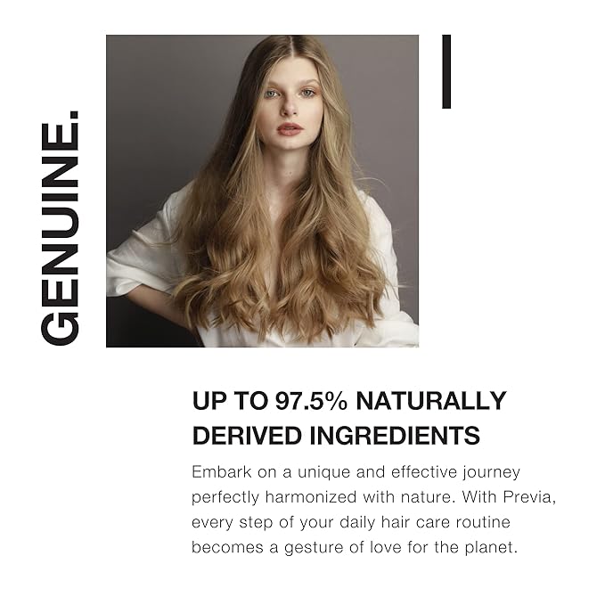 PREVIA Taming Gloss Anti-Frizz Hair Serum - Thermal Protection with Organic Almond Vegan - Moisturizing Formula for Smooth Shiny Hair ā Heat Protectant Glossifying Serum for Frizzy Hair - 6.7 oz