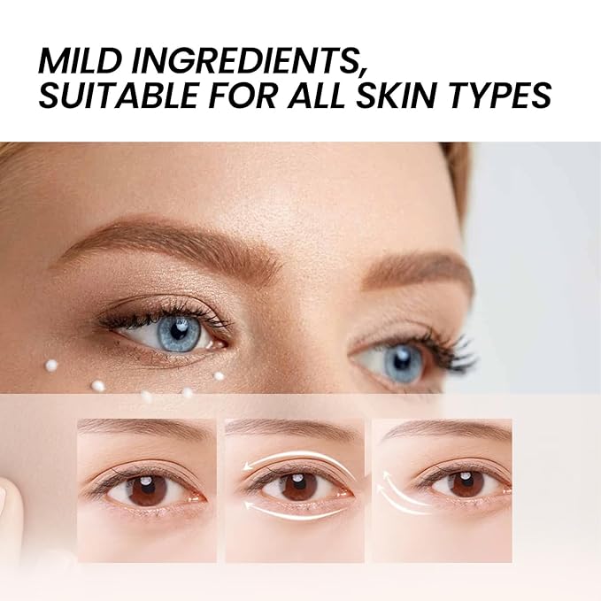Anti-Aging Eye Cream - Instant Firming Treatment Reduces Under Eye Bags