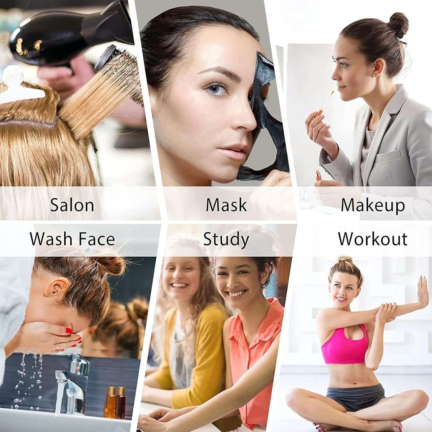 Ondder 24 Pcs Purple Butterfly Hair Clamps Clips Hair Claw Clips Salon Pro Section Clip for Styling, Sectioning, Cutting, Coloring Hair Clips Hairdressing Salon Tool Hair Accessories for Women Girls