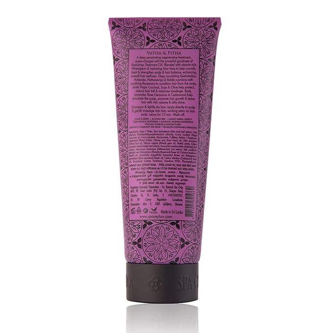 SPA CEYLON Kesharaja Hair Treatment Masque | For Hair Thinning | Deep Conditioning | Hair Hydration
