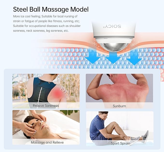 Facial Skin Care Tools Ice Roller for Face Personal Facial Massager Cooling Ice Roller Therapy Tools, Cold Facial Ice Roller Beauty Tool for Eye Puffiness Women Gift -Pink