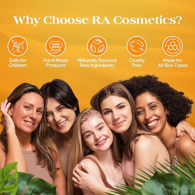 RA Cosmetics Pure Shea Butter, Unscented - 12oz | 100% Pure and Natural African Shea Butter for Men & Women - Handcrafted Moisturizer with Essential Vitamins for Radiant Skin, Thicker Hair & Soft Lips