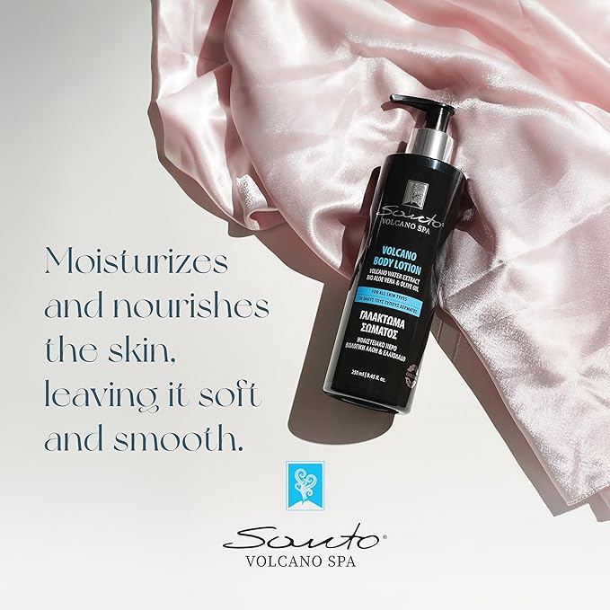 Volcano Body Lotion 250ml ā Lightweight, Fast-Absorbing Hydration Body Moisturizer with Volcanic Water, Minerals & Organic Oils ā Dry Skin Moisturizer for Softness, Nourishing & Revitalizing Skin
