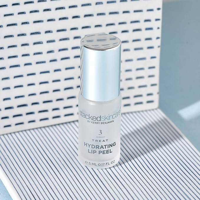 Hydrating Lip Peel - Gently Exfoliate Lips without Scrubbing for Softer and Smoother Skin - .17 fl oz Bottle