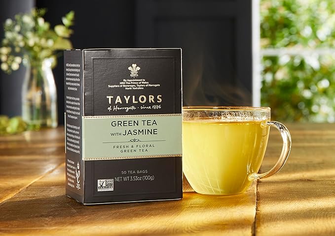 Taylors of Harrogate Green Tea with Jasmine, 50 Teabags
