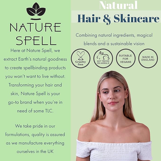 Nature Spell Advanced Under Eye Serum with Watermelon & Goji Berries 1 Fl Oz– Targets Dark Circles, Puffiness & Eyebags – Anti Wrinkle Under Eye Cream - 100% Vegan – Made in the UK