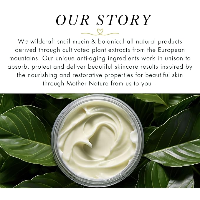 Snail Script Eye Cream, Snail Mucin Black Snail Repair lotion for Face Korean SkinCare Snail Moisturizer Hyaluronic Acid Vitamin C for face, Collagen Eye Cream Corrector