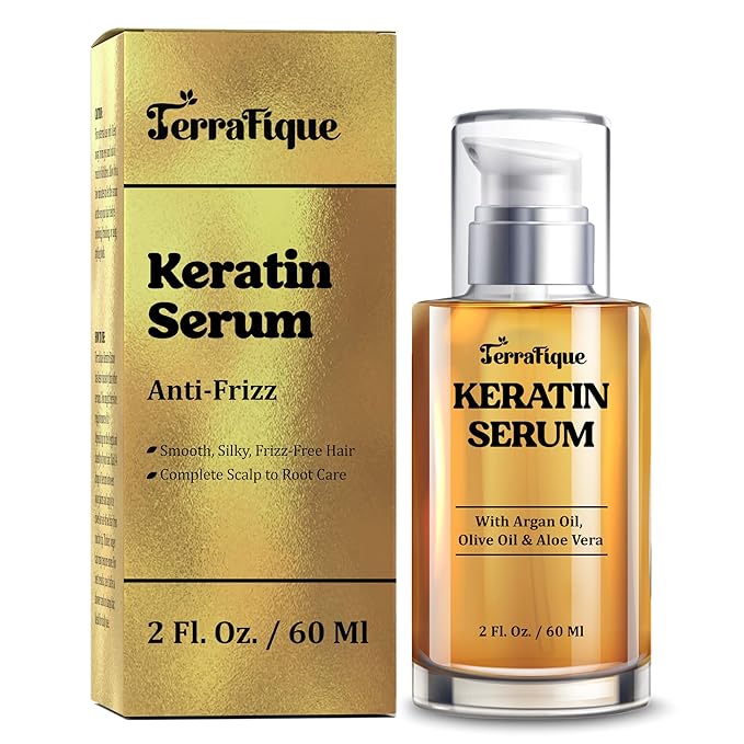 Keratin Hair Serum - Herstyler CS Pink Flat Iron Set