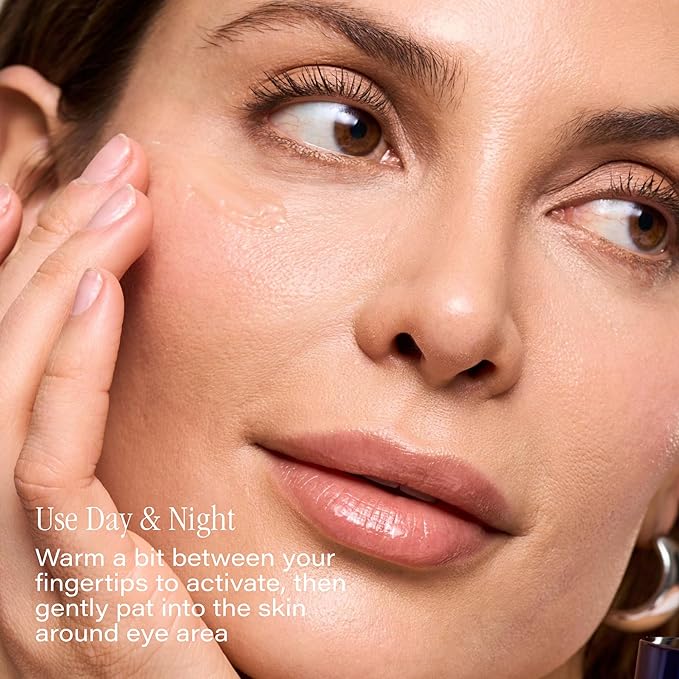 SKINN Age Reset Anhydrous Eye Balm with Probiolift - Firming Overnight Eye Balm Reduces Fine Lines, Wrinkles & Dark Circles - Anti-Aging Night Moisturizer with Probiotics Firms Skin