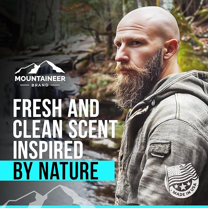 Mountaineer Brand Natural Anti Shine for Bald Head with Fresh & Natural Scent | Shine Reducer | PH Balancing Toner for Bald Head Oil Control | Made in West Virginia | Balance | 4oz
